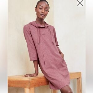 Lazy Day Hooded Dress-Garnet Hill